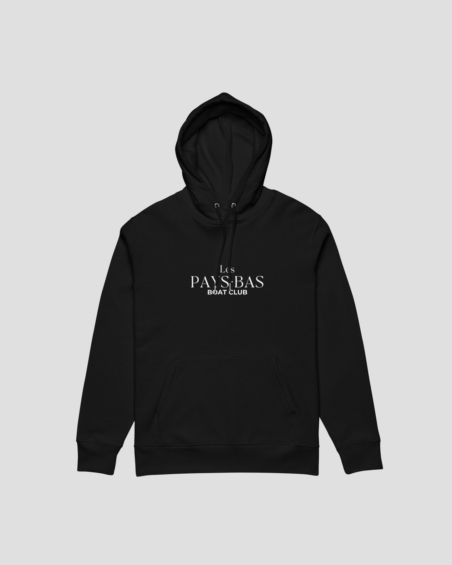 Les Pays-Bas Logo Hoodie Black