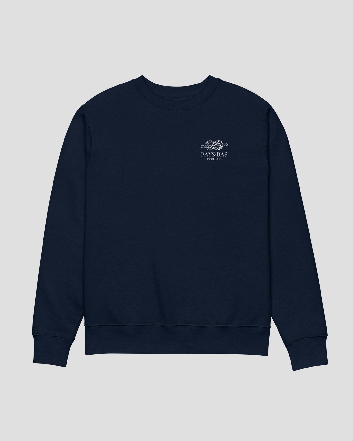 Les Pays-Bas Knot logo Sweater Navy