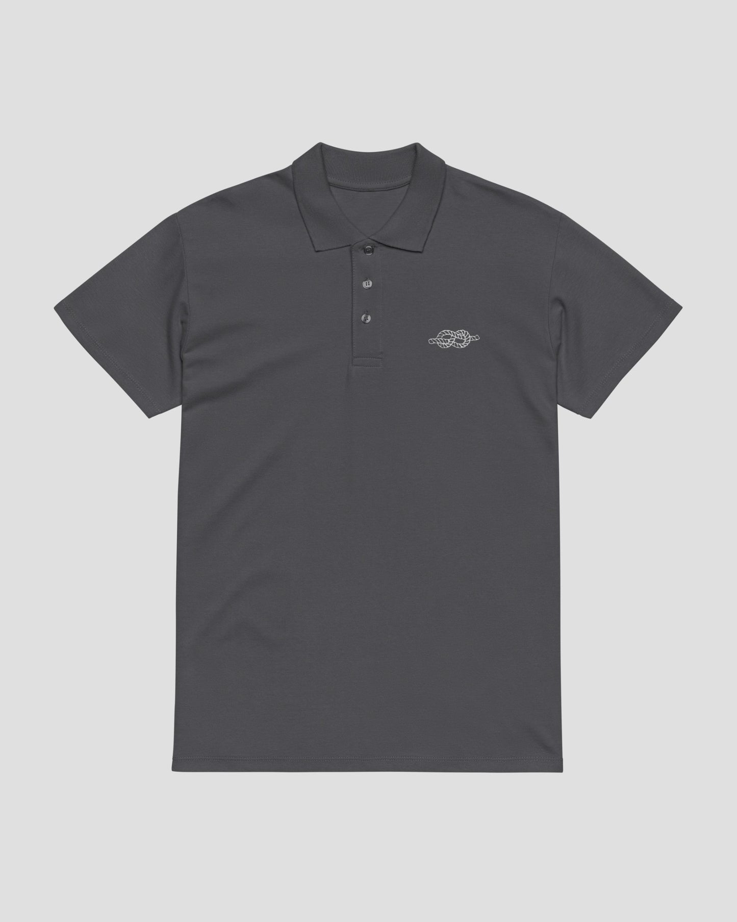 Knot Logo Polo Anthracite