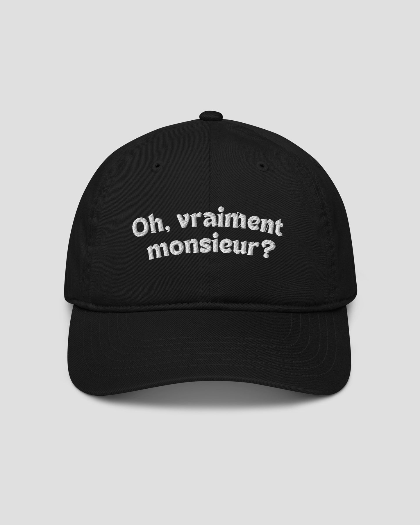 Vraiment Monsieur Hat Black