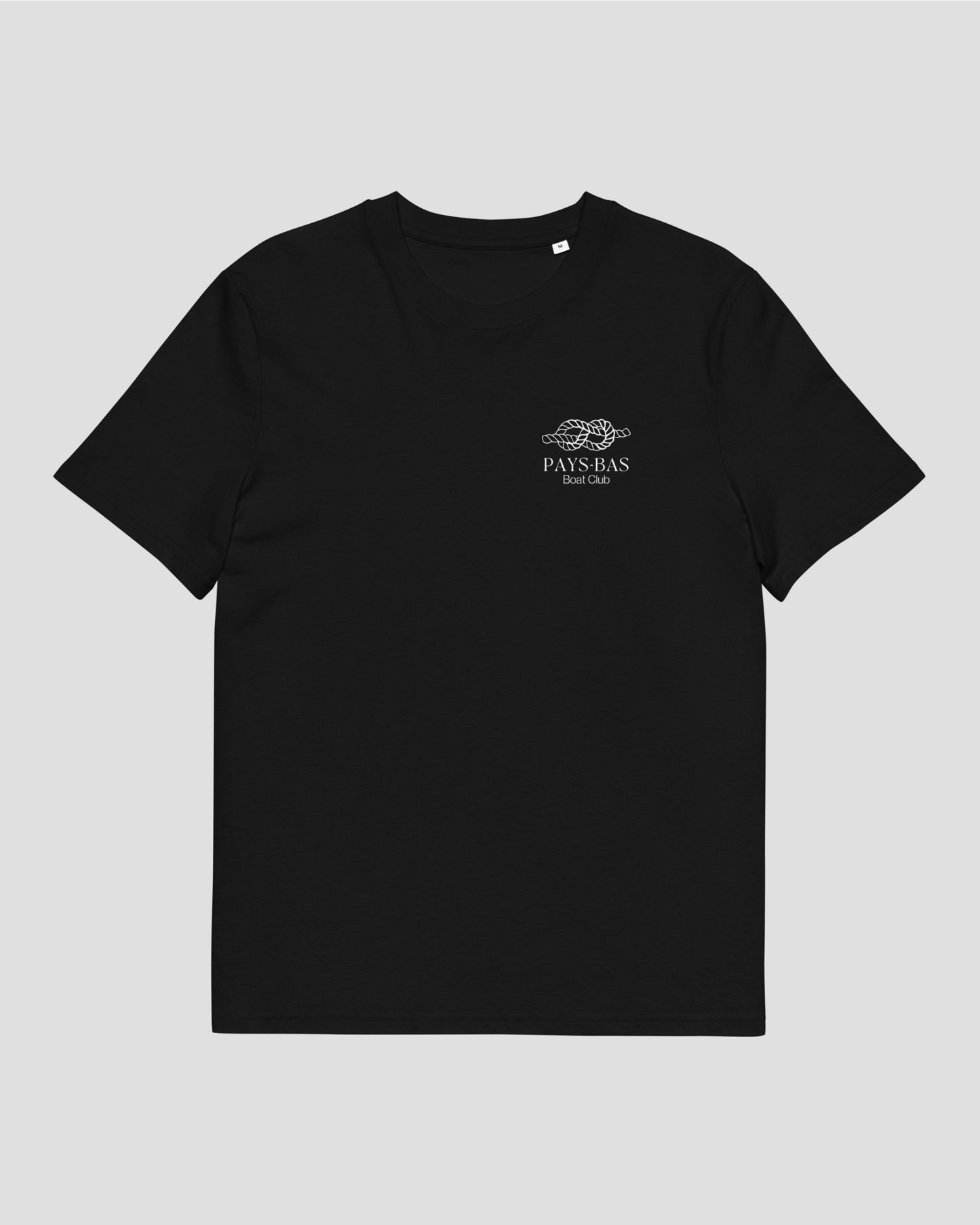 Les Pays-Bas Knot Logo T-shirt Black