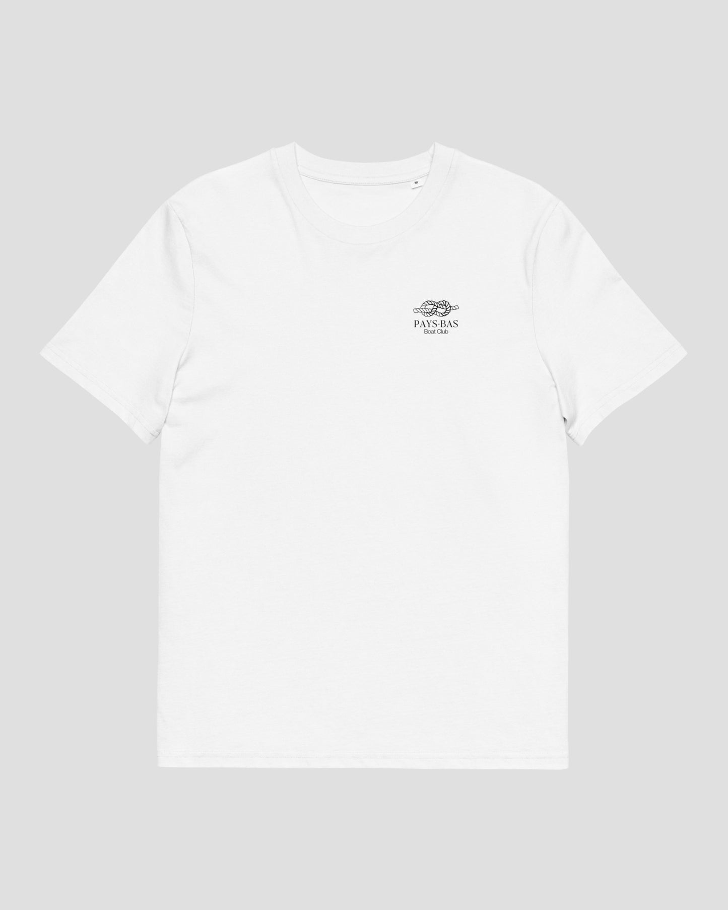 Les Pays-Bas Knot Logo T-shirt White