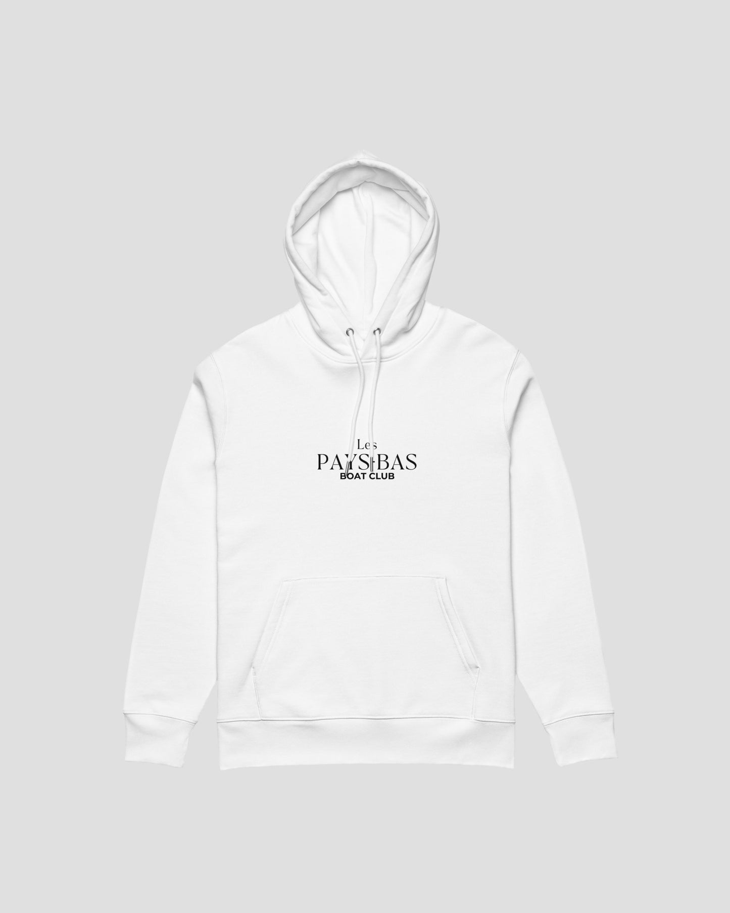 Les Pays-Bas Logo Hoodie White