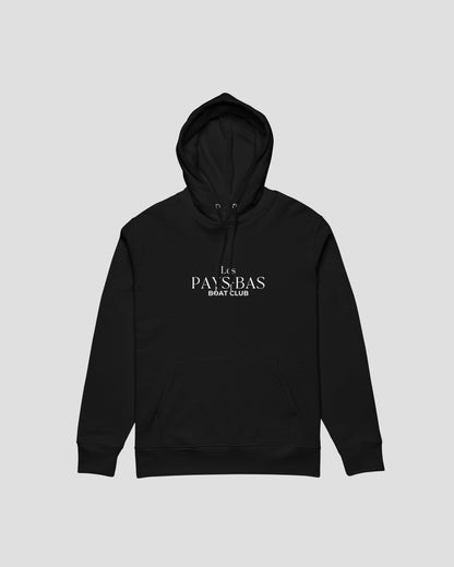 Les Pays-Bas Logo Hoodie Black