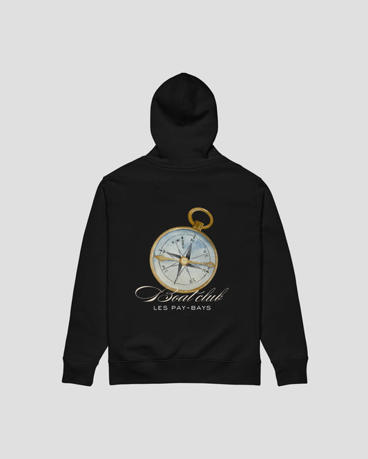 Compas Hoodie Black