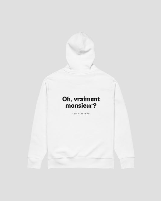 Vraiment Monsieur Hoodie White