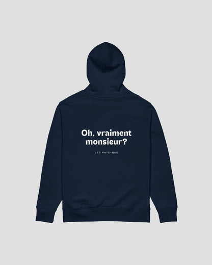 Vraiment Monsieur Hoodie Navy