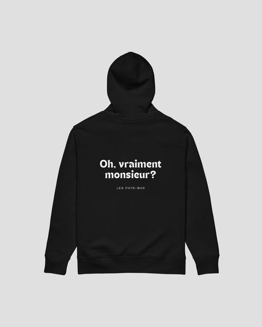 Vraiment Monsieur Hoodie Black