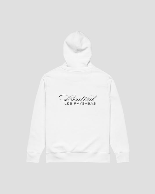 Boatclub Hoodie White