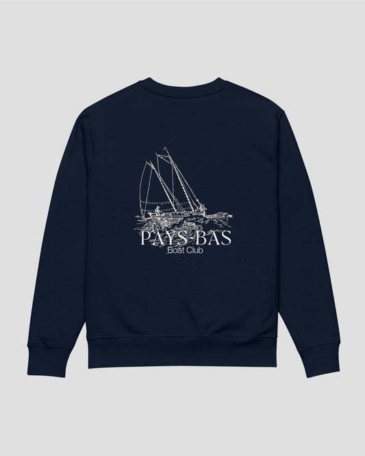 Sailing Boat Sweater Navy