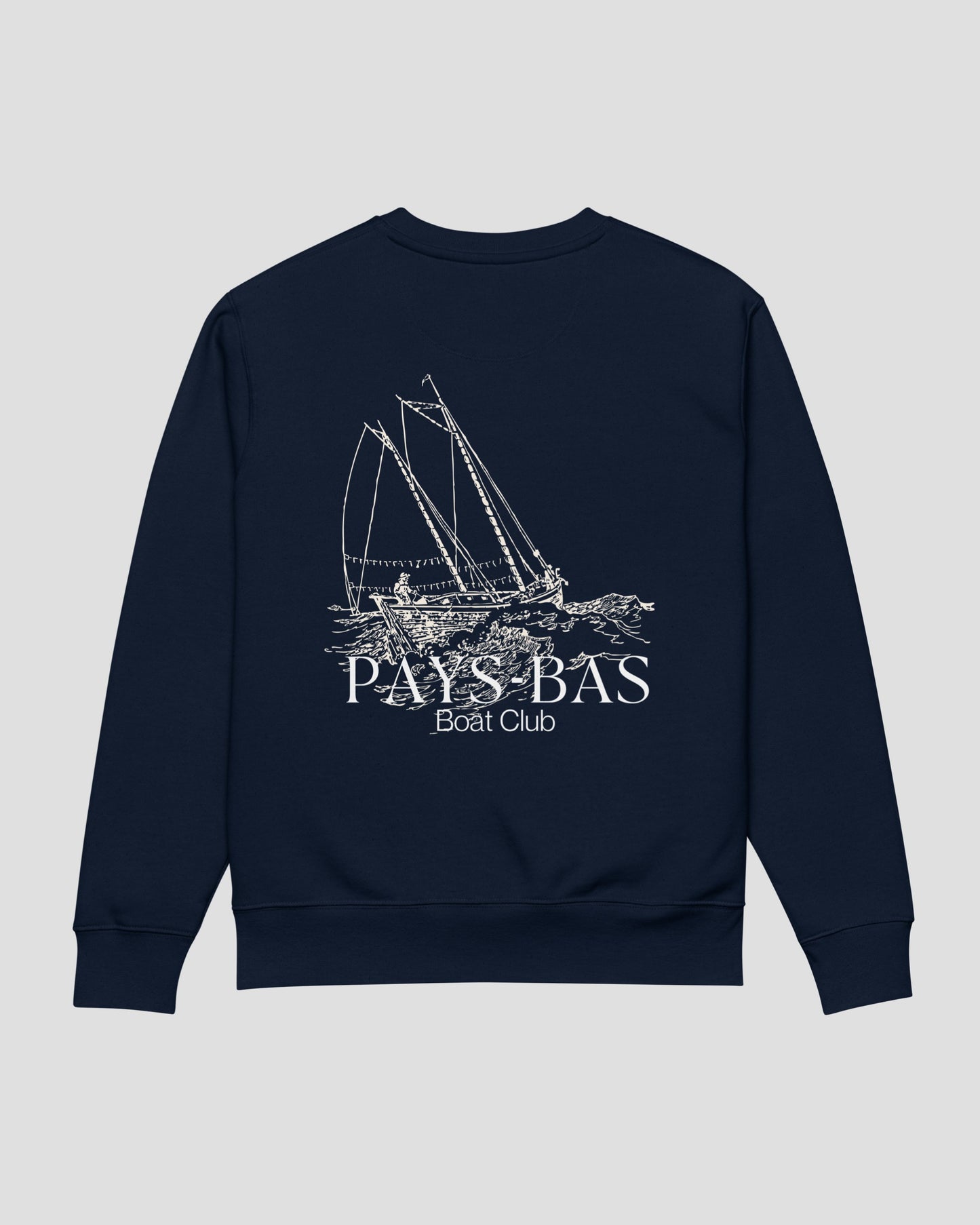 Sailing Boat Sweater Navy