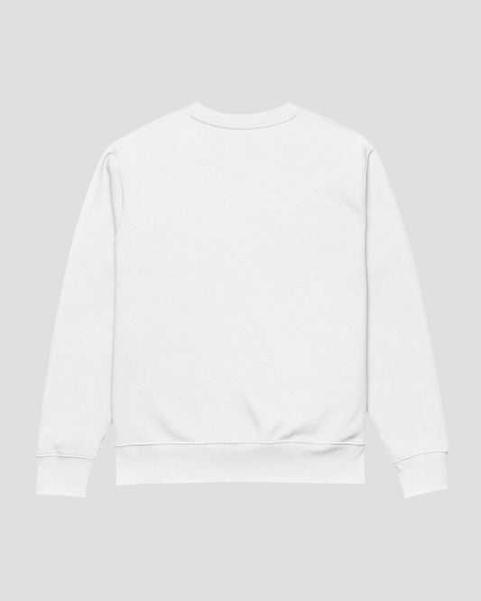 Les Pays-Bas Knot logo Sweater White