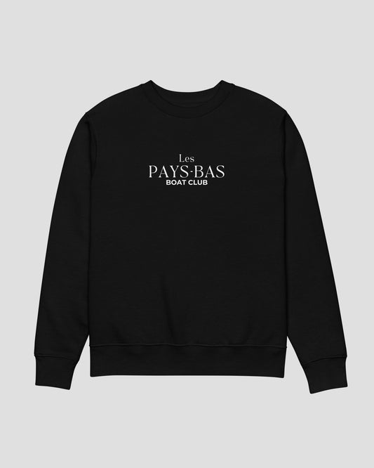 Les Pays-Bas Logo Sweater Black