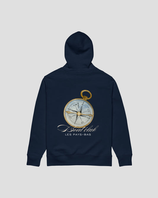 Compass Hoodie Navy