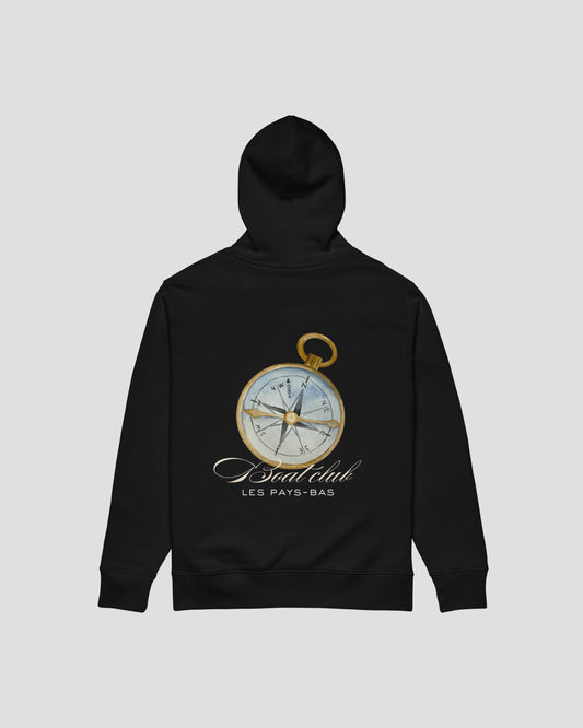 Compass Hoodie Black