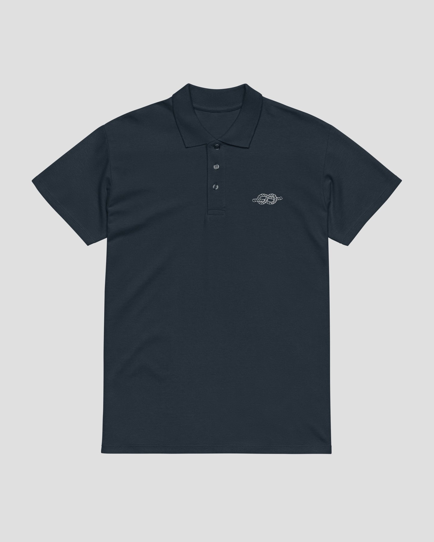 Knot Logo Polo Navy