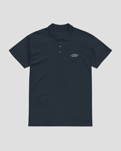 Knot Logo Polo Navy