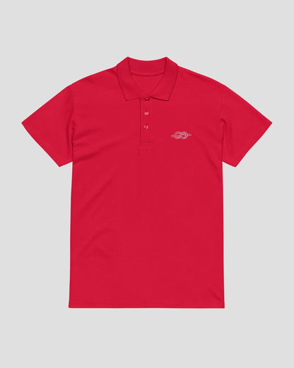 Knot Logo Polo Red