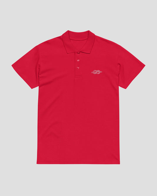 Knot Logo Polo Red