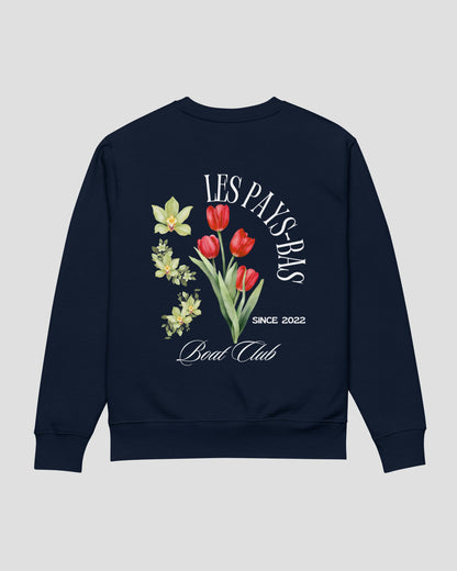 Roses Sweater Navy