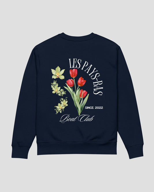 Roses Sweater Navy