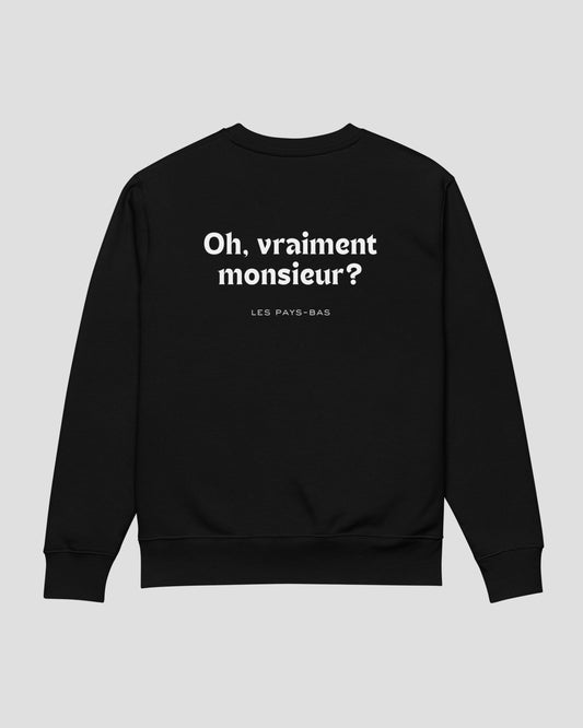 Vraiment Monsieur Sweater Black