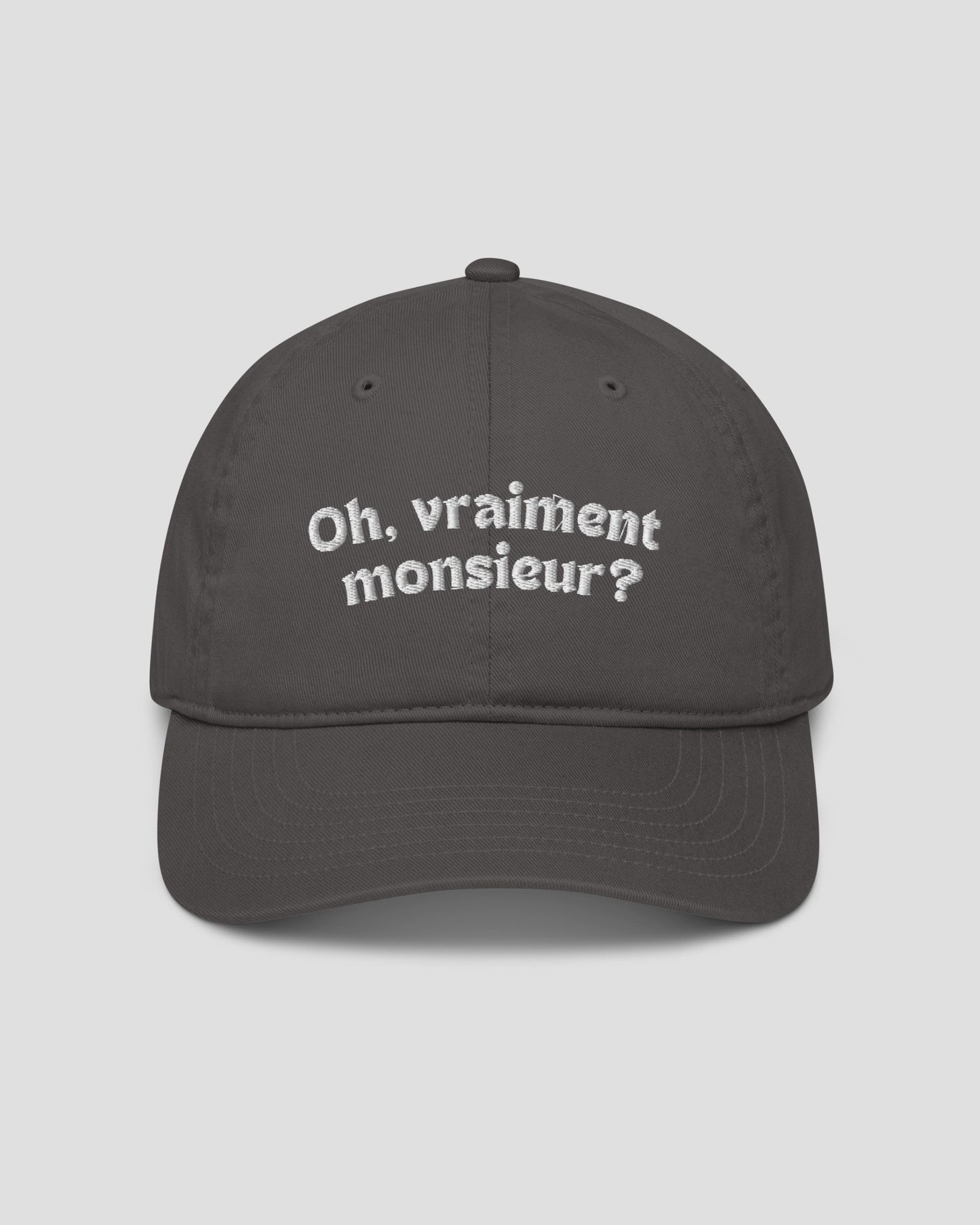 Vraiment Monsieur Hat Charcoal