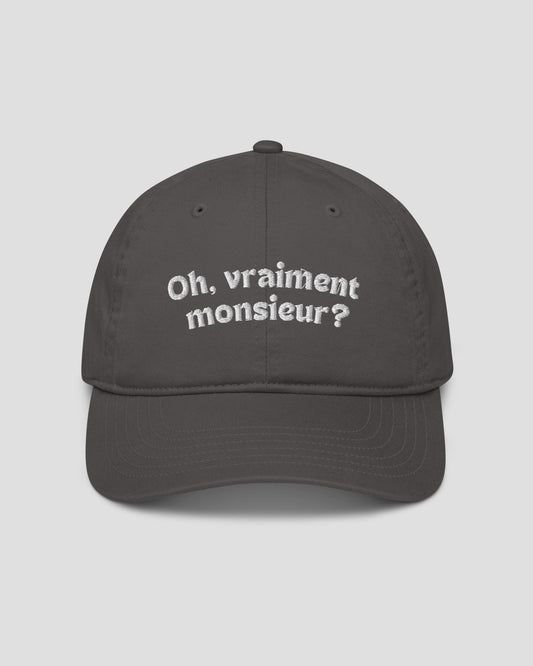 Vraiment Monsieur Hat Charcoal