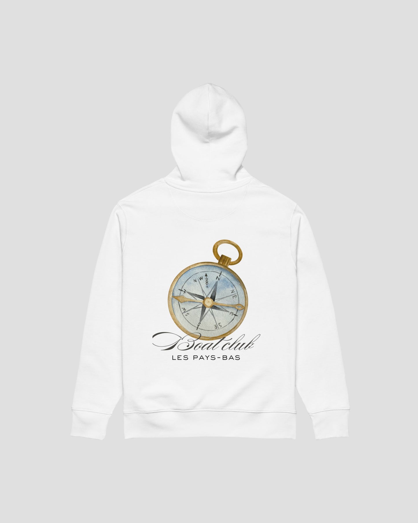 Compass Hoodie White