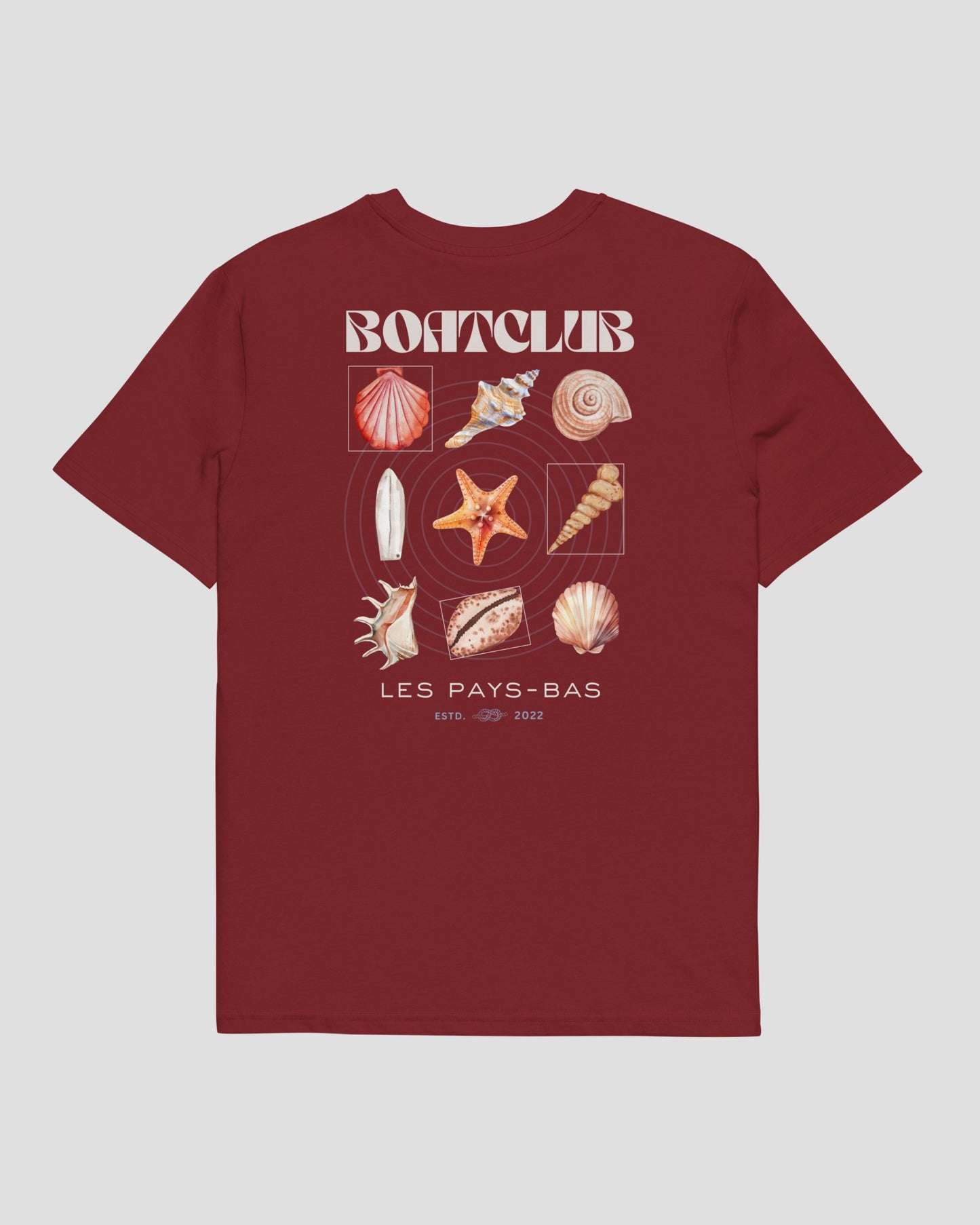 Seashell Collection - Burgundy