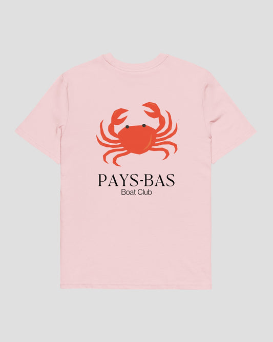 Crab T-shirt Pink