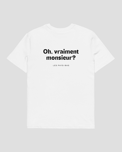 Vraiment Monsieur T-shirt White