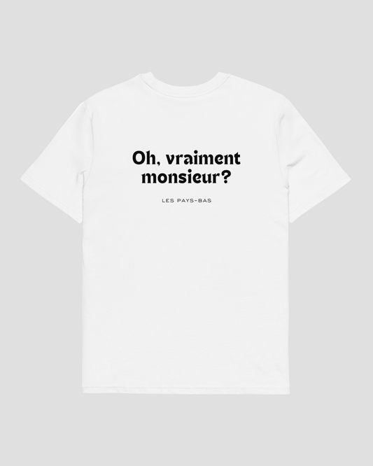 Vraiment Monsieur T-shirt White