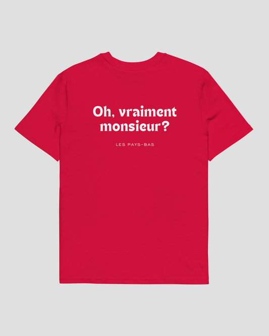 Vraiment Monsieur T-shirt Red
