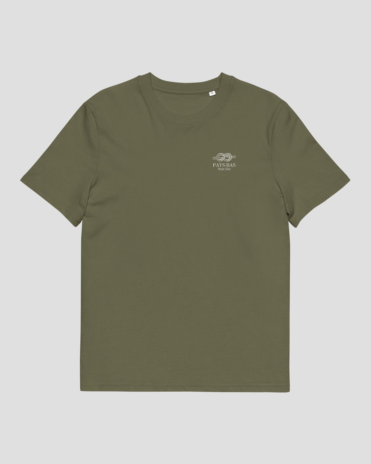 Les Pays-Bas Knot Logo T-shirt khaki