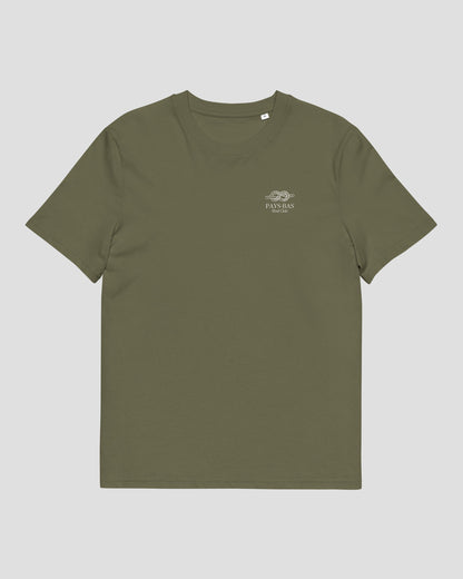 Les Pays-Bas Knot Logo T-shirt khaki