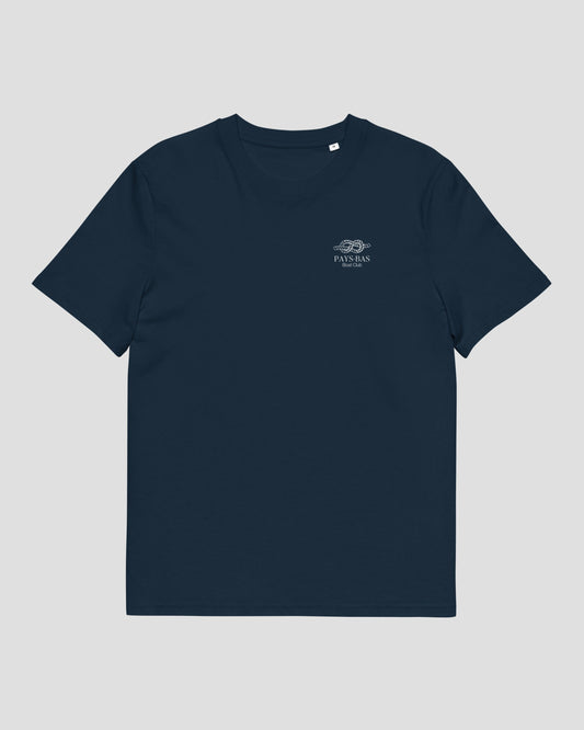 Les Pays-Bas Knot Logo T-shirt Navy