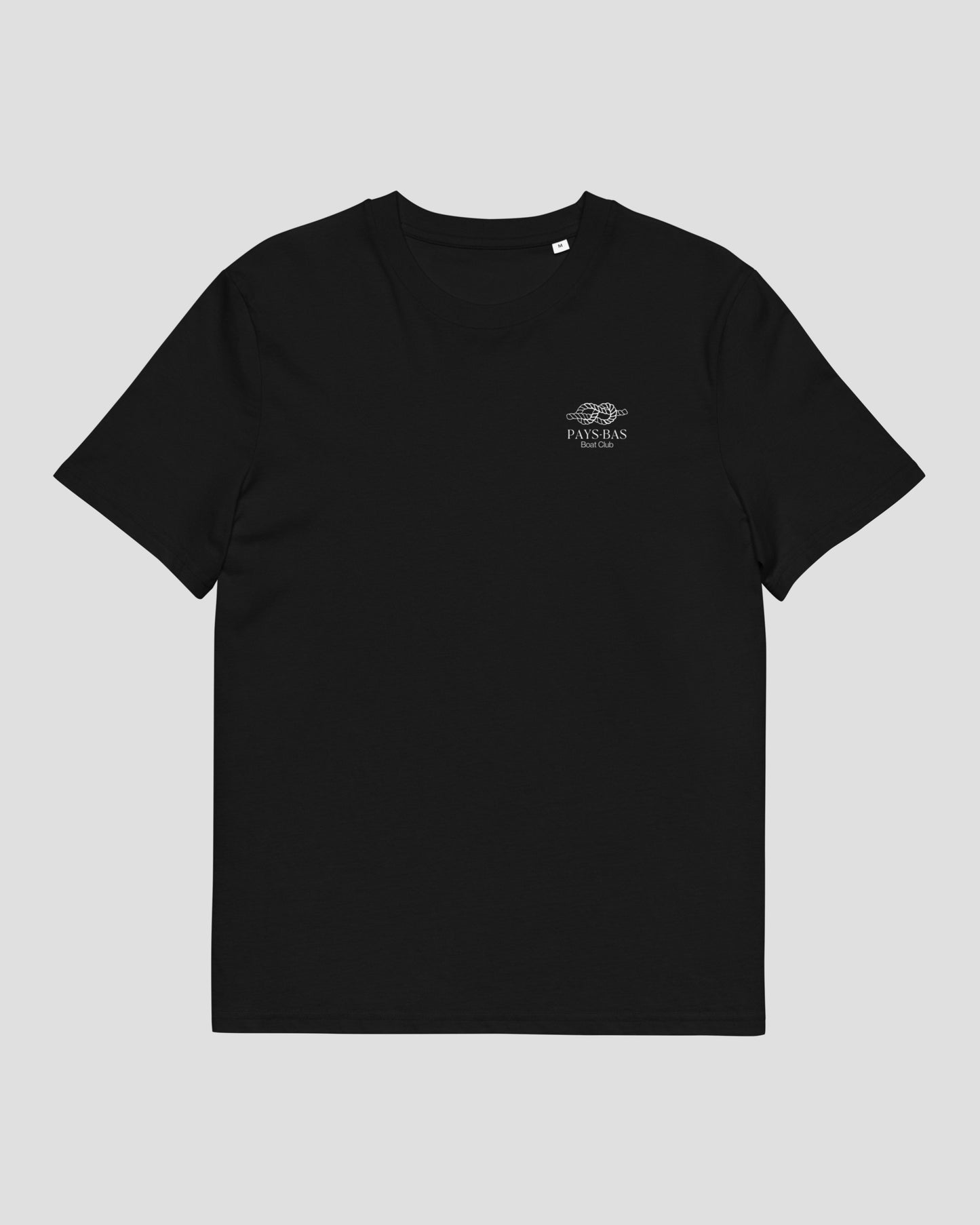 Les Pays-Bas Knot Logo T-shirt Black