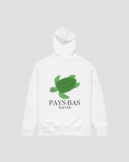 Turtle Hoodie White
