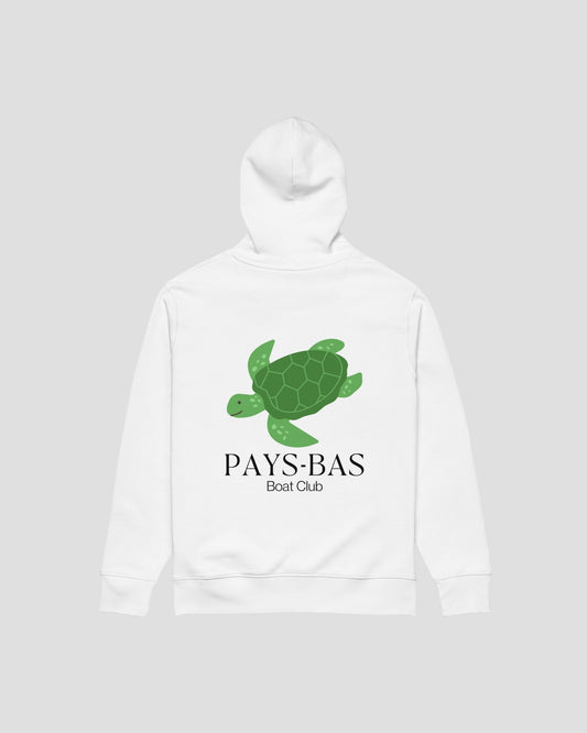 Turtle Hoodie White