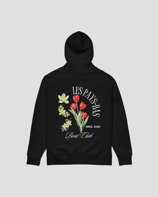 Roses Hoodie Black
