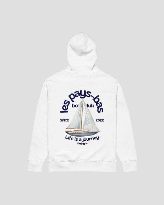 Journey Hoodie White
