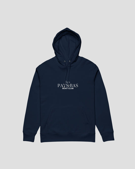 Les Pays-Bas Logo Hoodie Navy