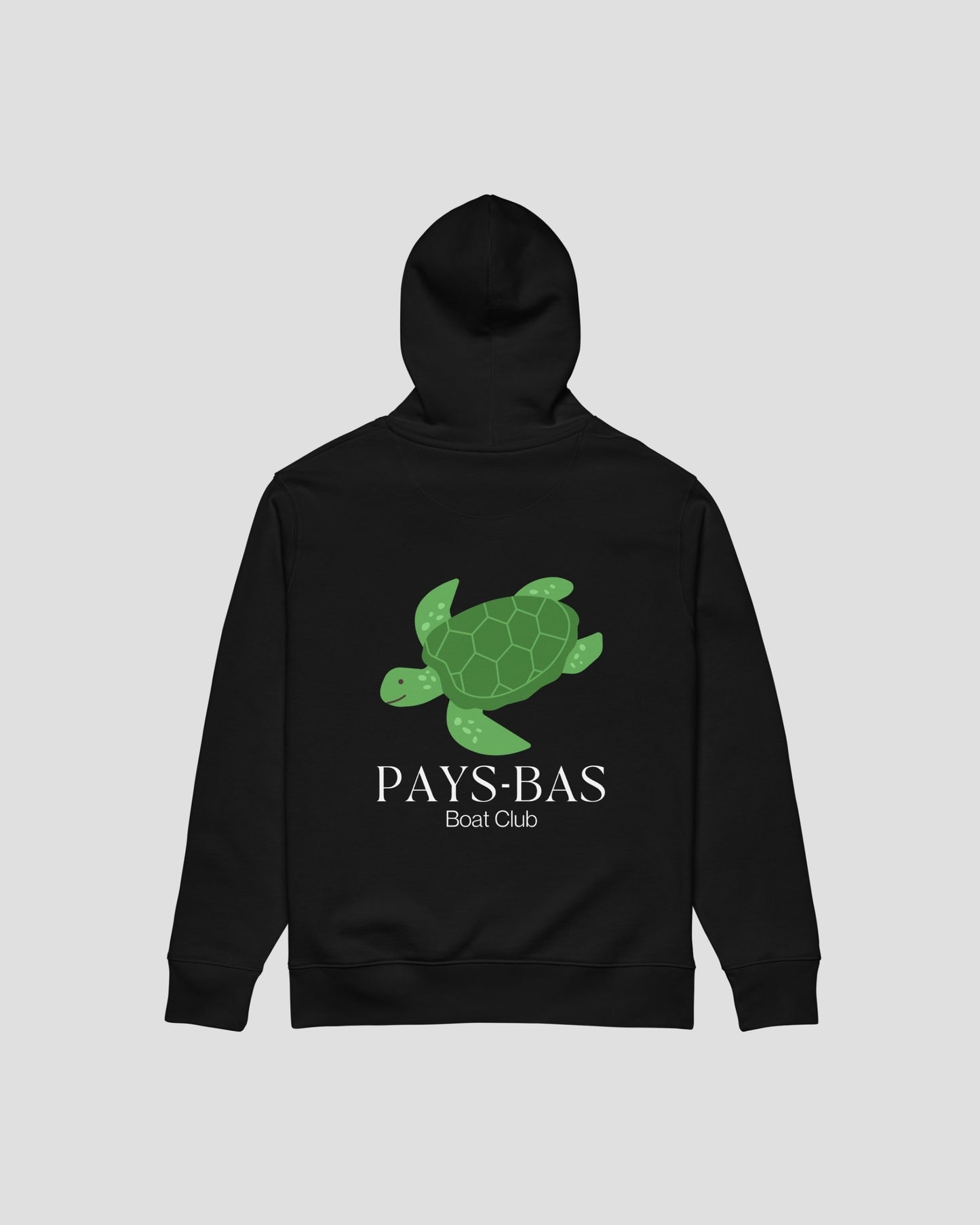 Turtle Hoodie Black