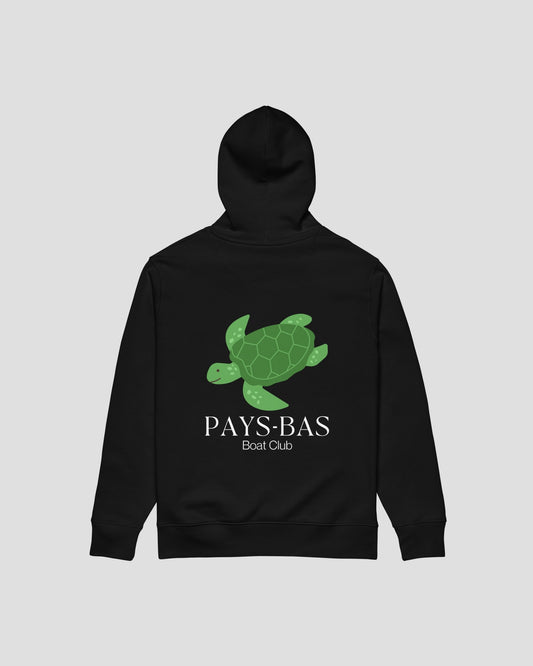 Turtle Hoodie Black