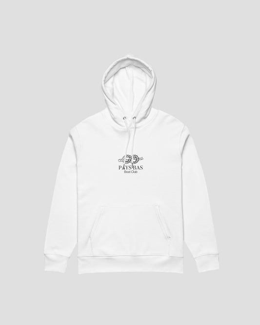 Boatclub Hoodie White